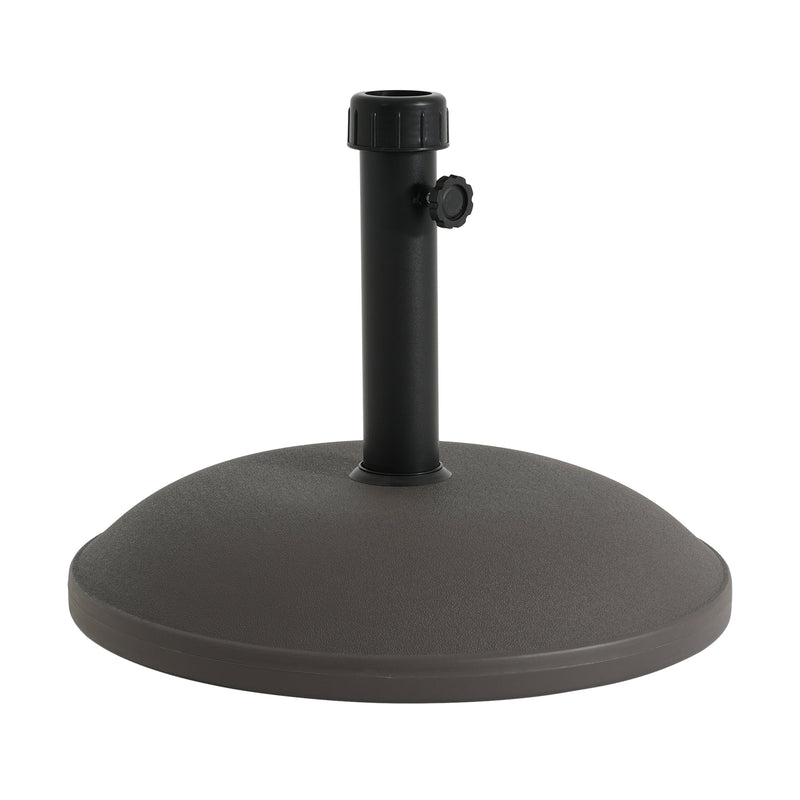 Ander Outdoor 68-Pound Round Umbrella Base - Brown by HouseOfZazla