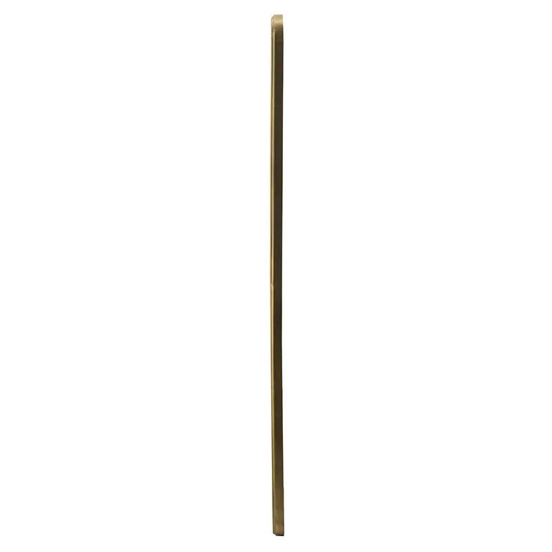 Full Length Mirror With AntiqueMetal Frame, Long Mirror For Hallway Living Room Bedroom Bathroom - Gold by HouseOfZazla