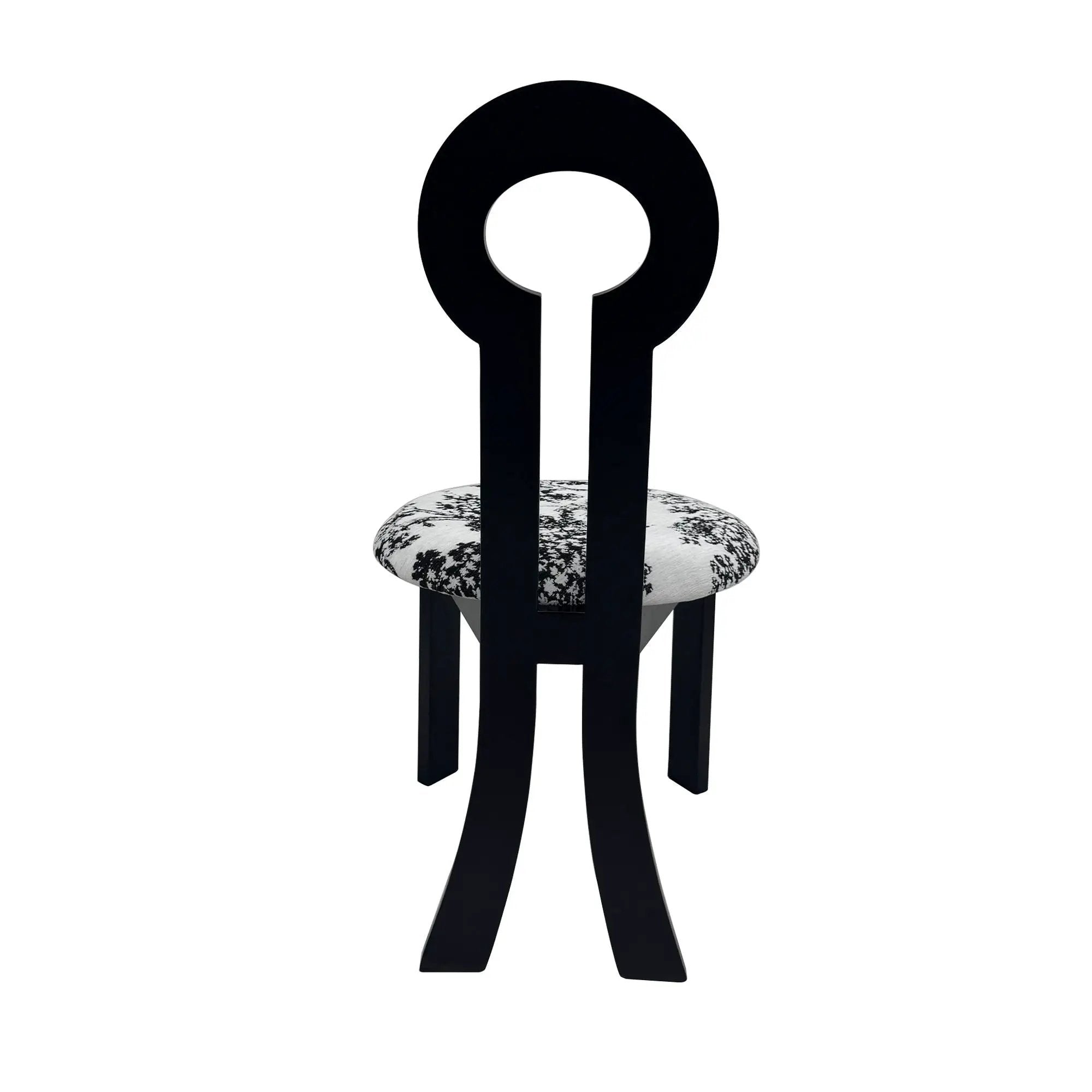 Key Design, Dining Chairs (Set of 2) - White / Black by HouseOfZazla