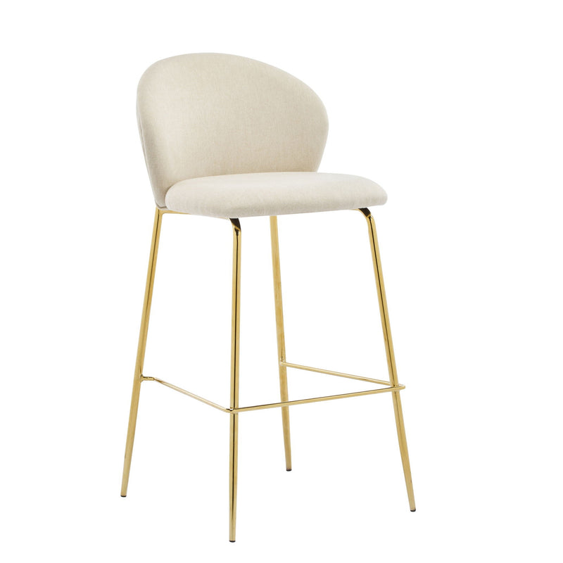 Kira - Upholstered Bar Stool (Set of 2) by HouseOfZazla