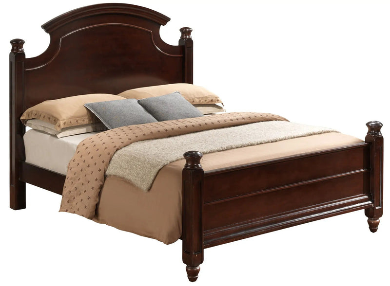 Bed Hand Carved Traditional by Unique Piece Furniture