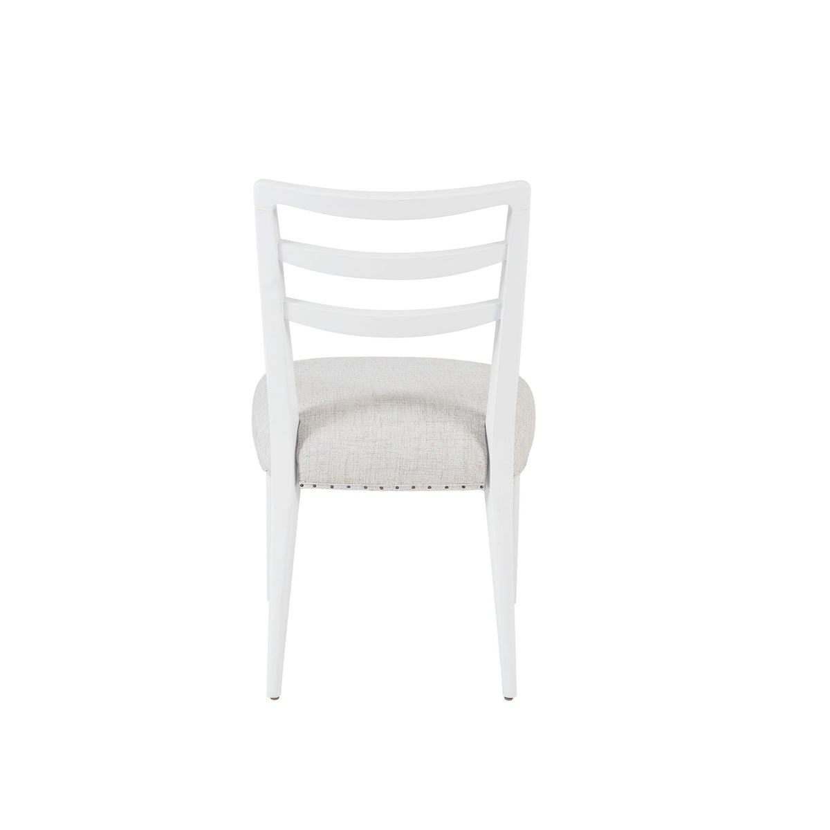 Ladderback Side Dining Chair Set of 2 with Classic Ladderback Design - Gray, Light Blue, White, photo 18 of 18