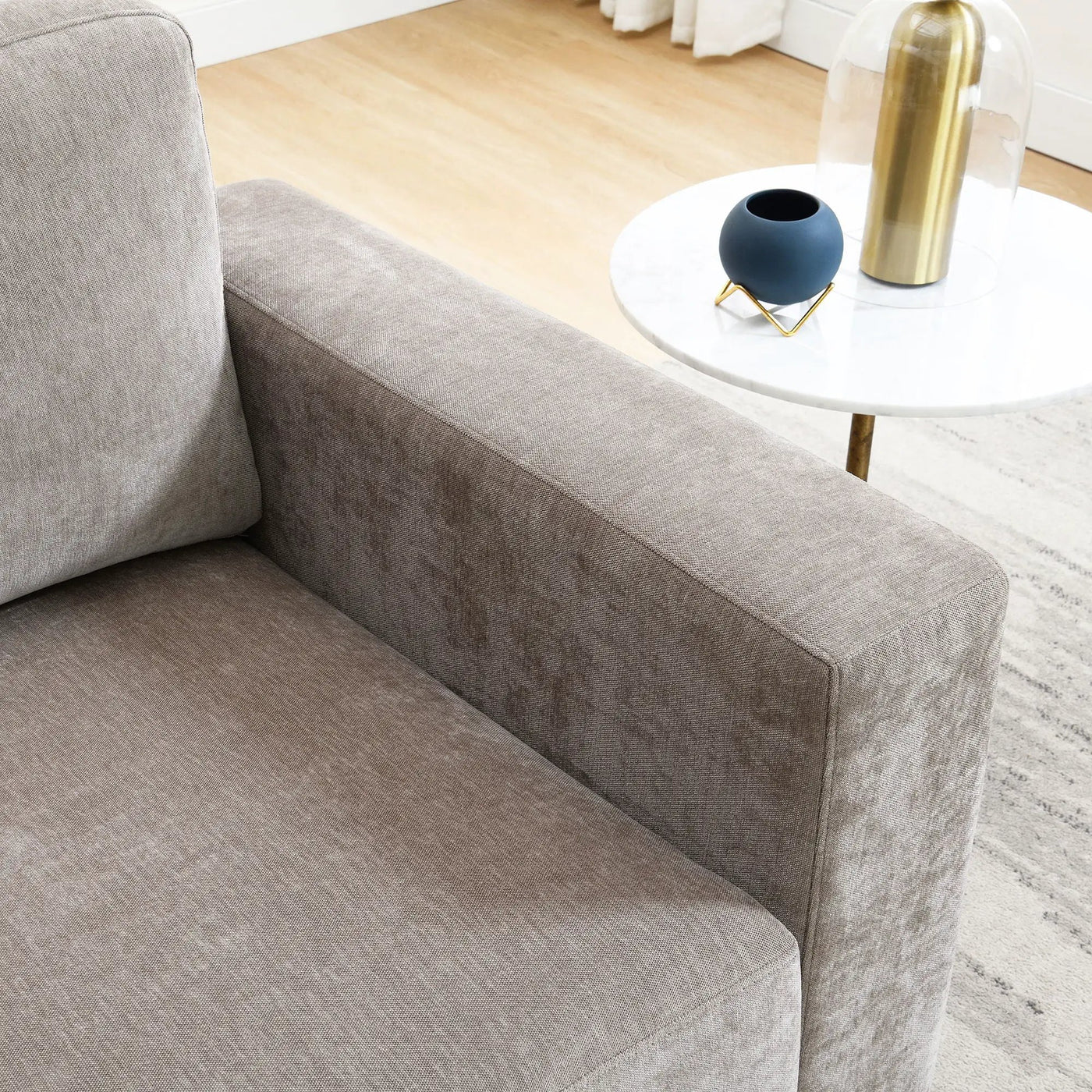 Oversized Accent Chair With Widen Arm For Living Room by HouseOfZazla