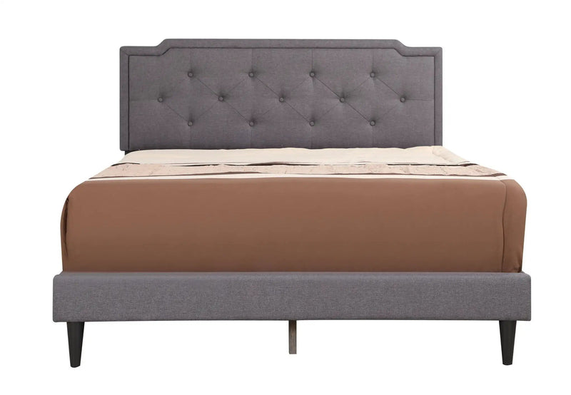 Button Tufted Bed Charming For Cozy Spaces by Unique Piece Furniture