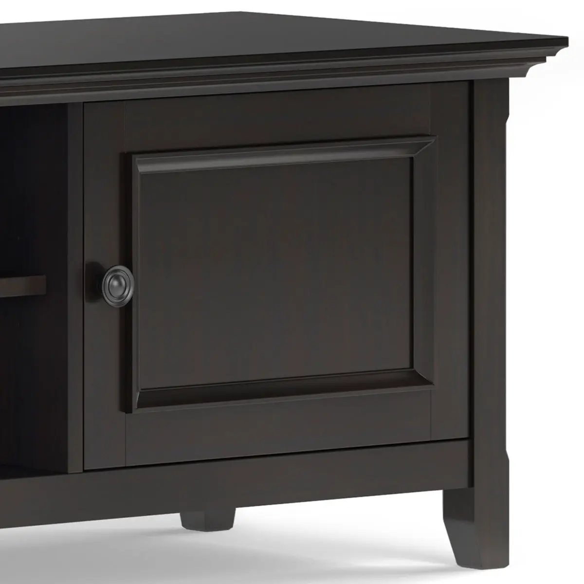 Amherst - Low TV Media Stand - Hickory Brown by HouseOfZazla