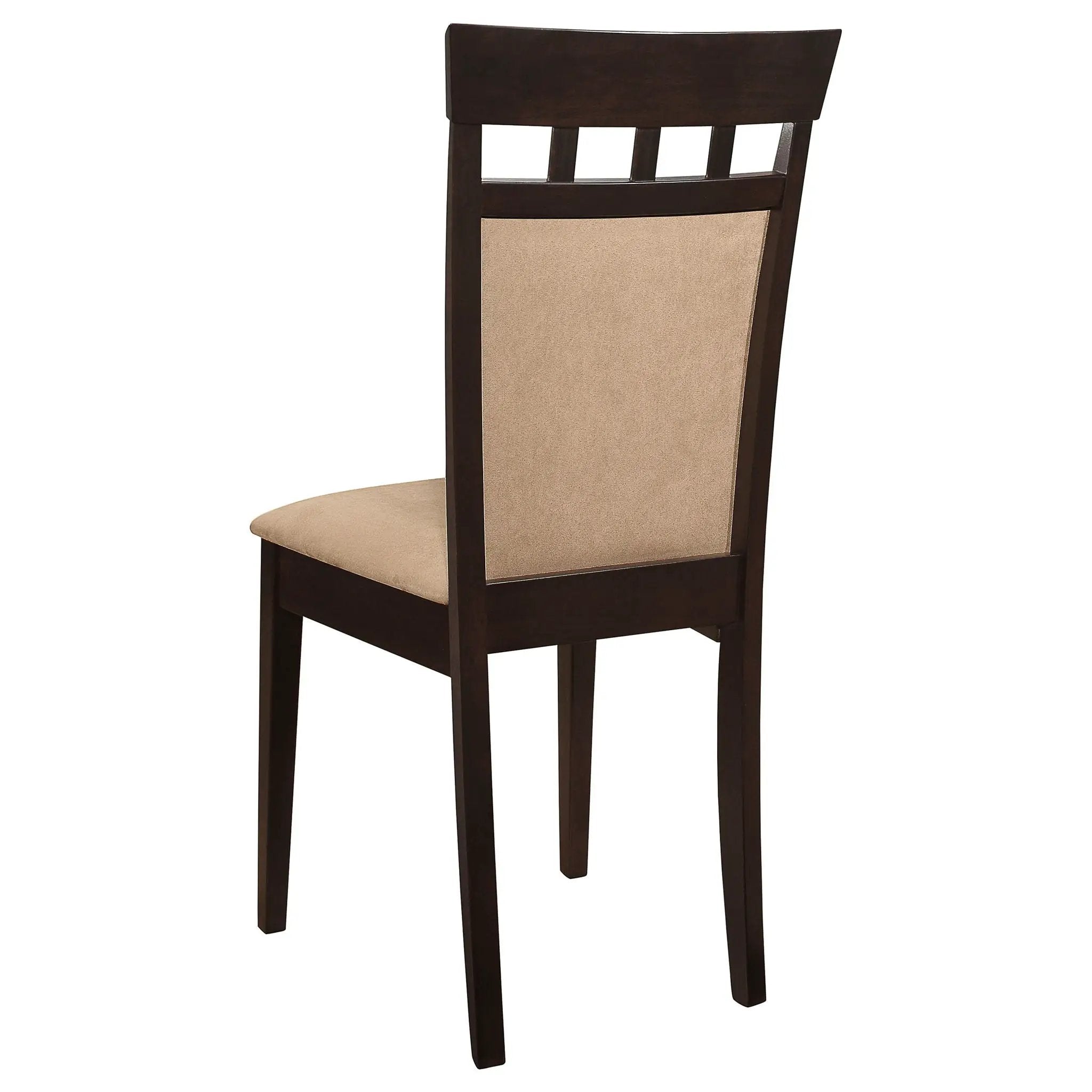 Gabriel Closed Back Dining Side Chair Cappuccino (Set of 2) by Unique Piece Furniture