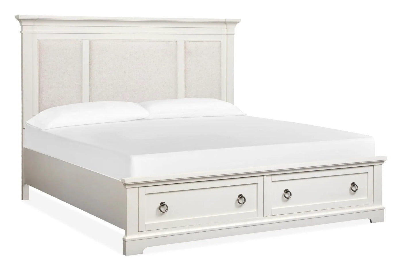Kingston - Upholstered Panel Storage Bed by Unique Piece Furniture