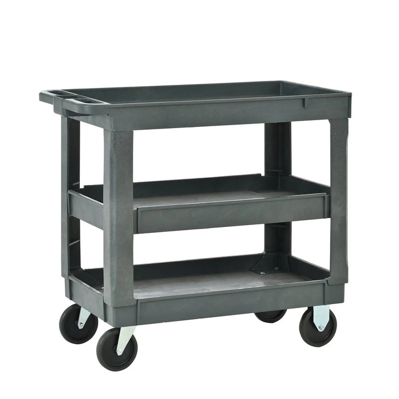 3-Layers Rolling Utility Cart with Wheels by HouseOfZazla
