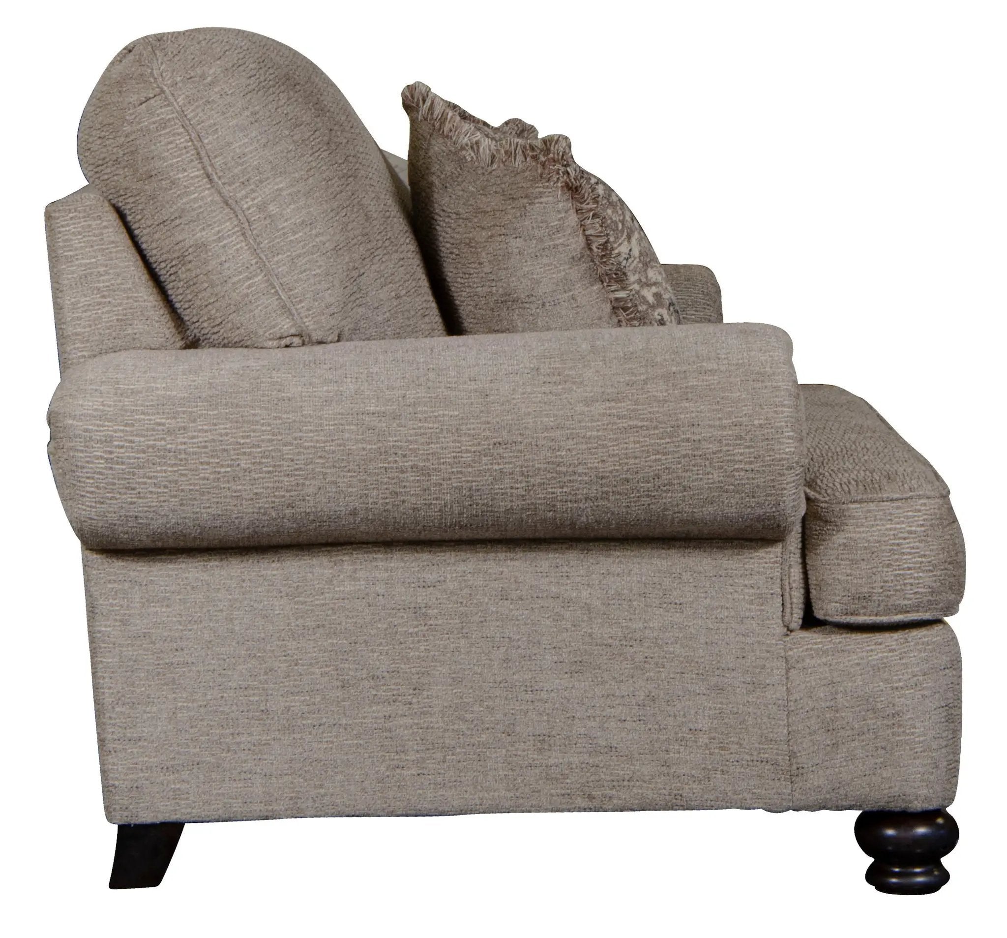 Freemont - Chair And a Half - Pewter by Unique Piece Furniture