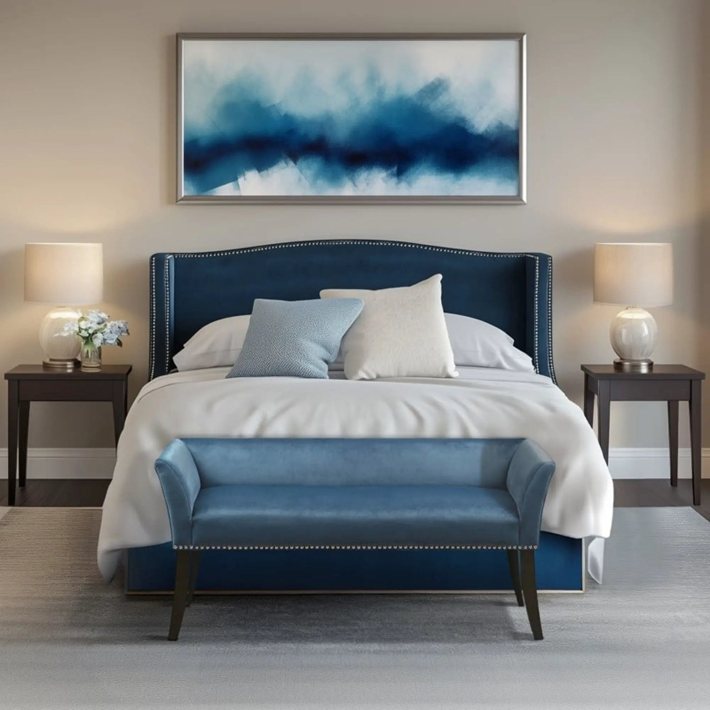 Welburn - Upholstered Bench by HouseOfZazla