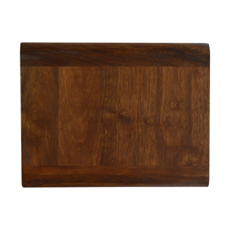 Curved Wall Mounted Bedside Nightstand by HouseOfZazla