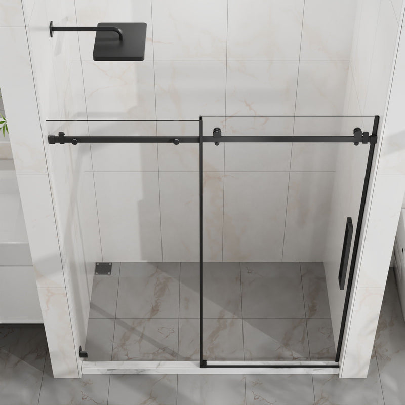 Frameless Tub Sliding Shower Door With Easy Clean Coating by HouseOfZazla