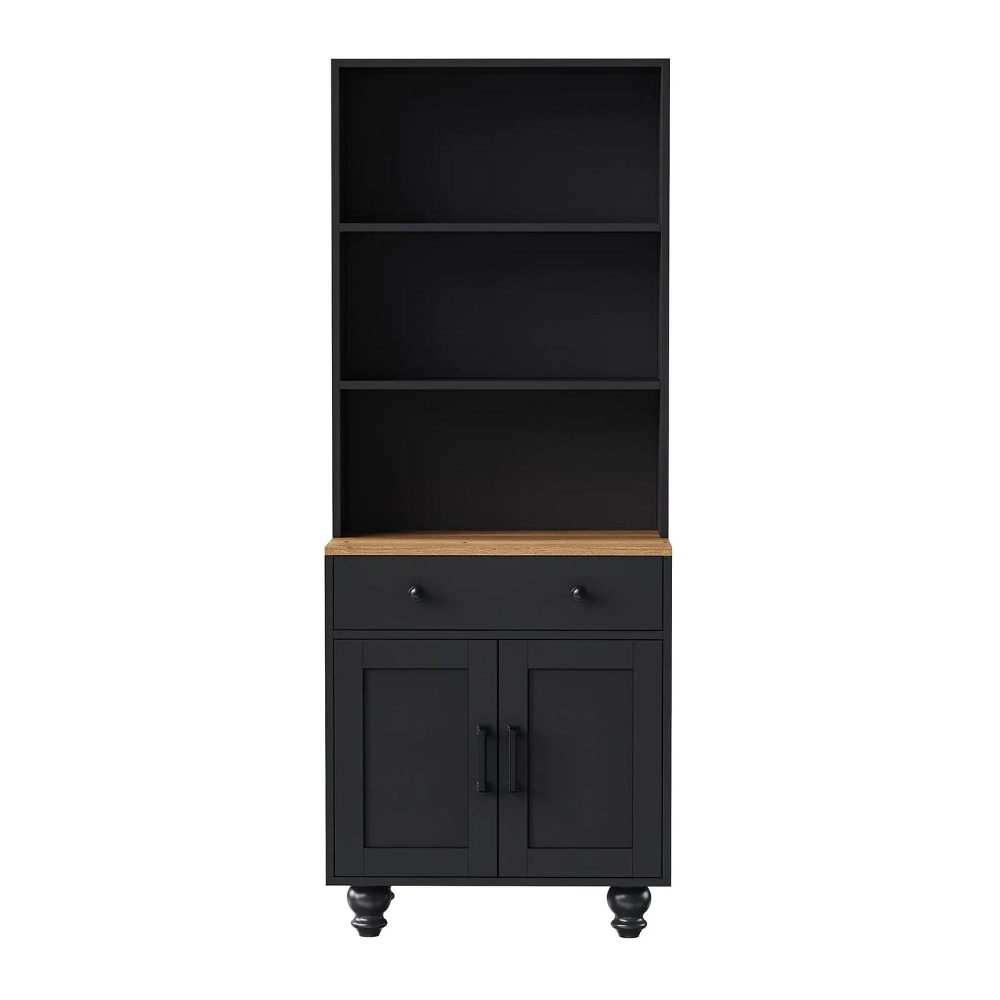 On-Trend Farmhouse Storage Cabinet with Adjustable Shelves by HouseOfZazla
