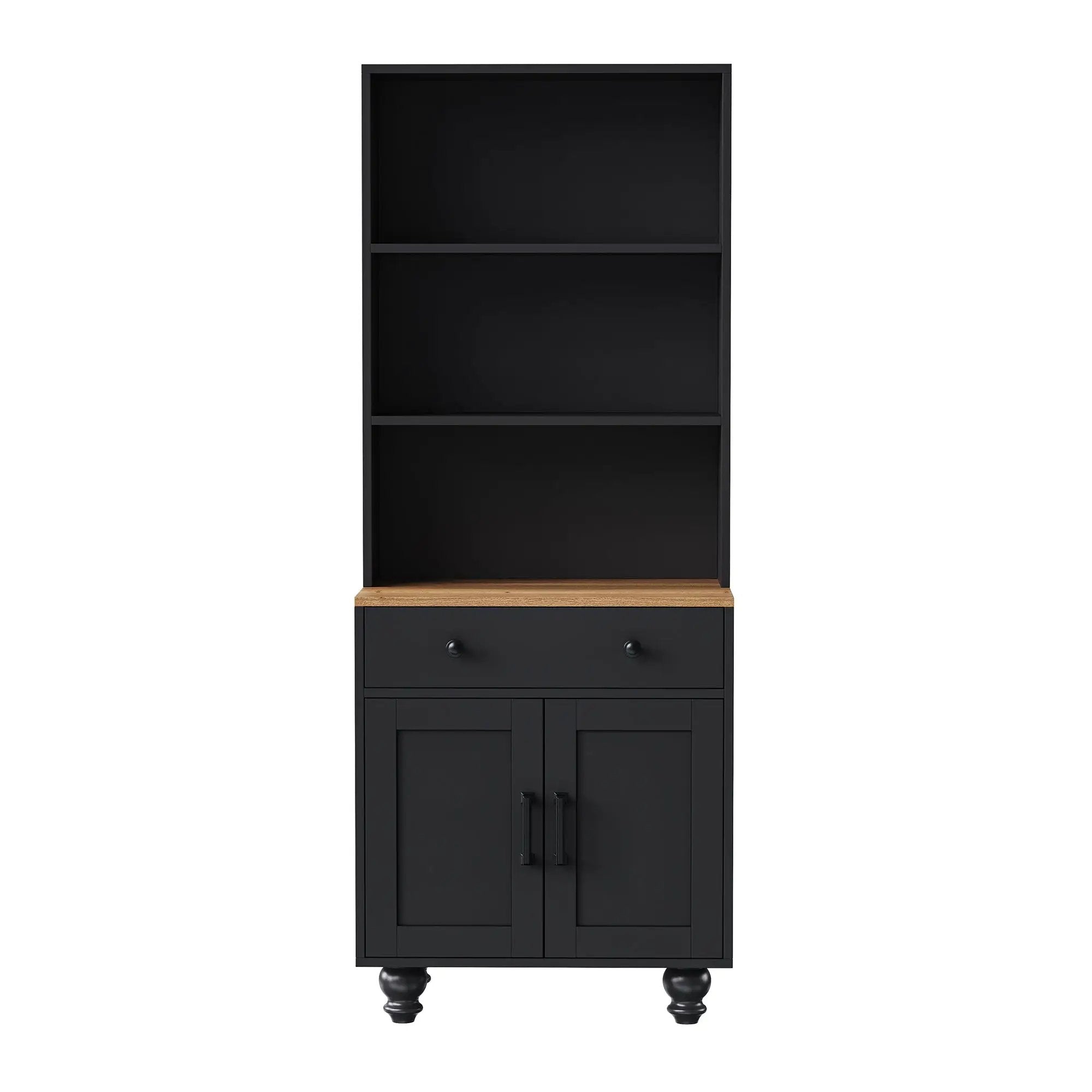 On-Trend Farmhouse Storage Cabinet with Adjustable Shelves by HouseOfZazla