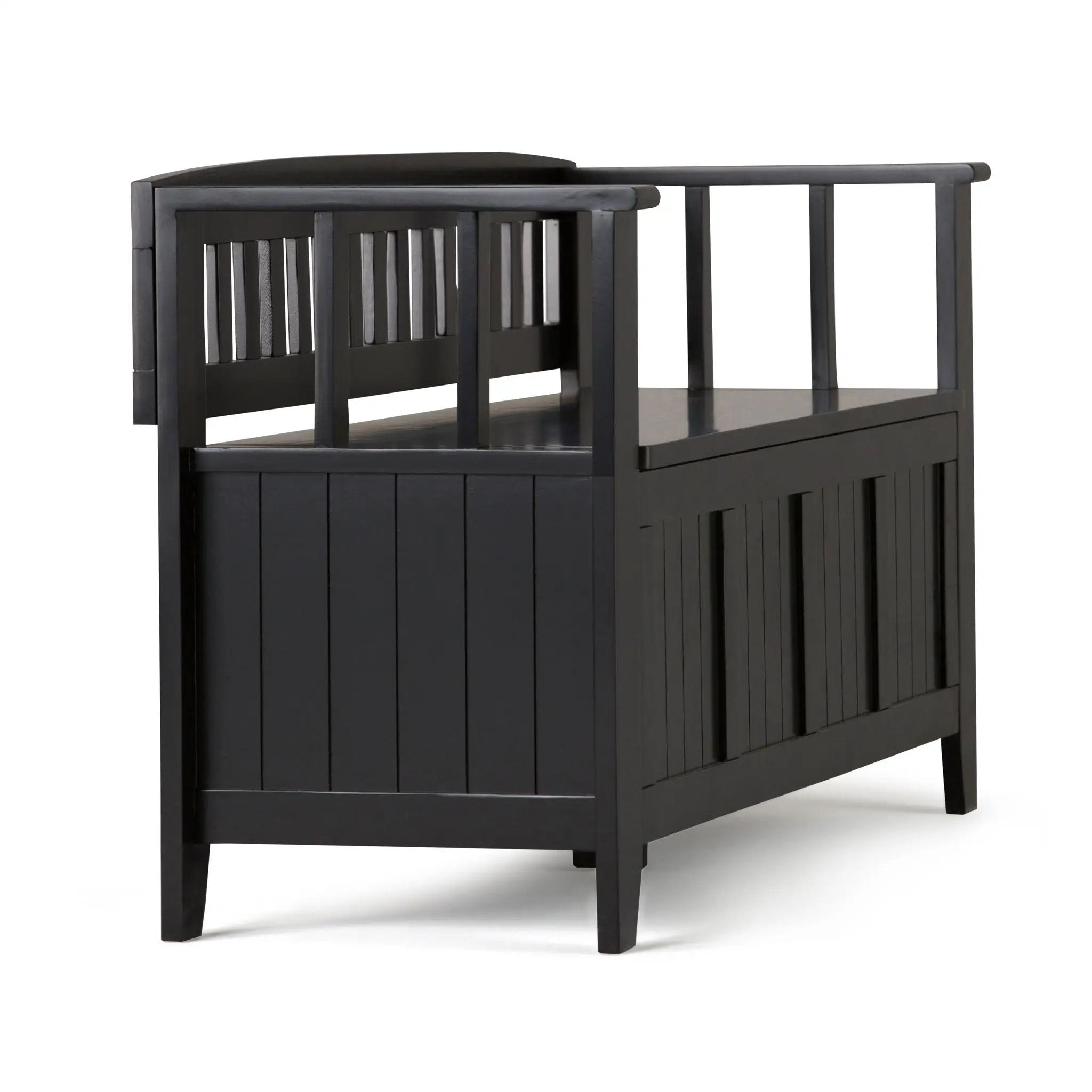 Acadian - Entryway Storage Bench, Handcrafted by Unique Piece Furniture