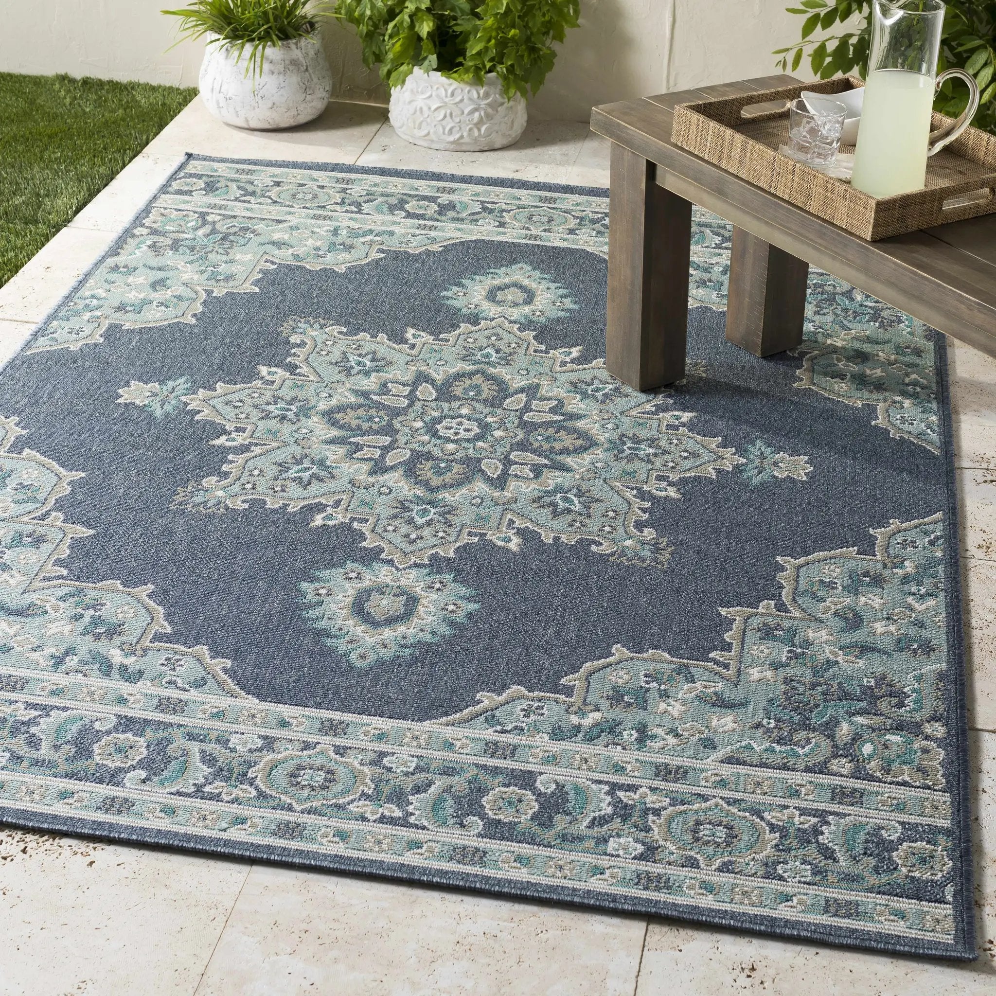 Ferron Outdoor Area Rug - Clearance by Boutique Rugs