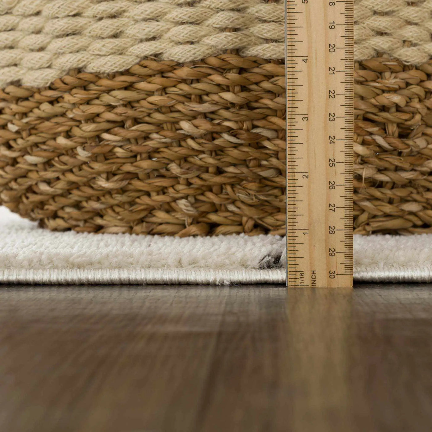 Koume Beige Maze Area Rug by Boutique Rugs