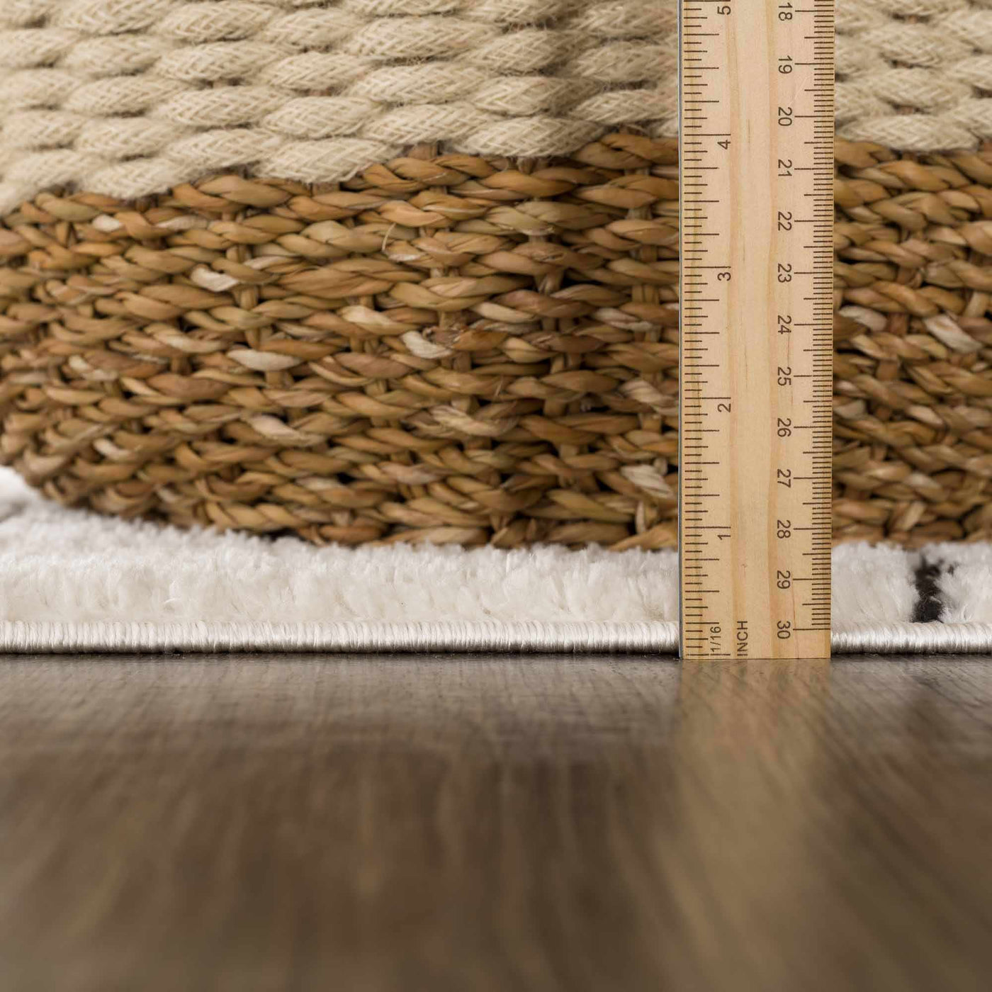 Keats Black & White Area Rug by Boutique Rugs