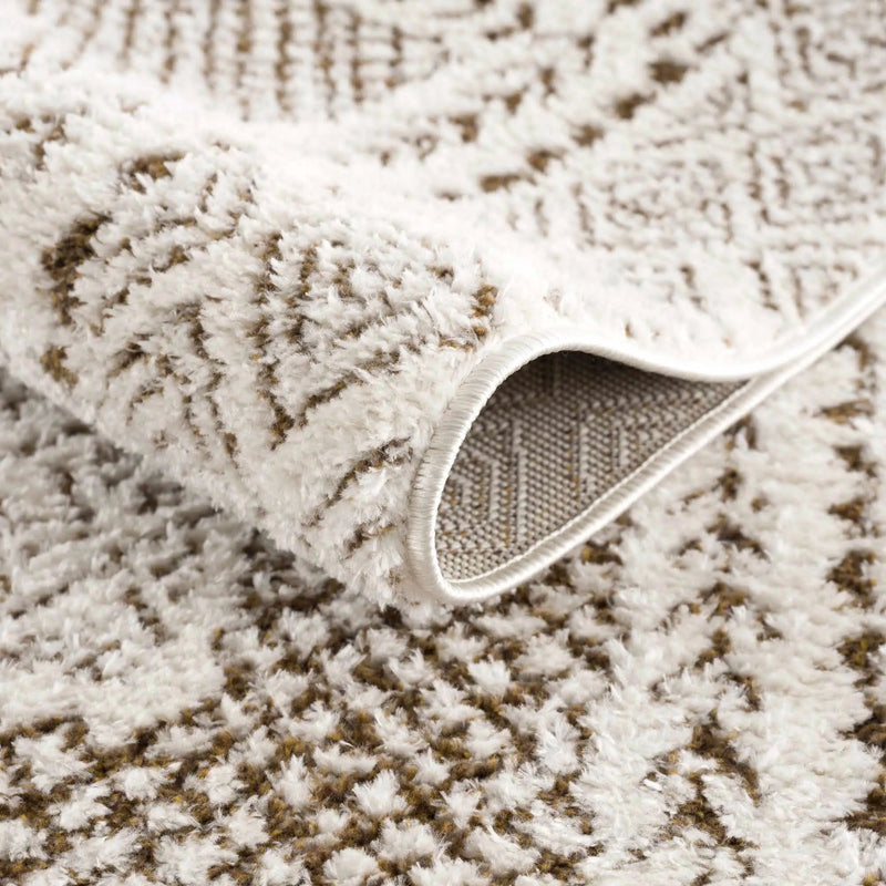 Julio Scandi Boho Area Rug - Brown by Boutique Rugs