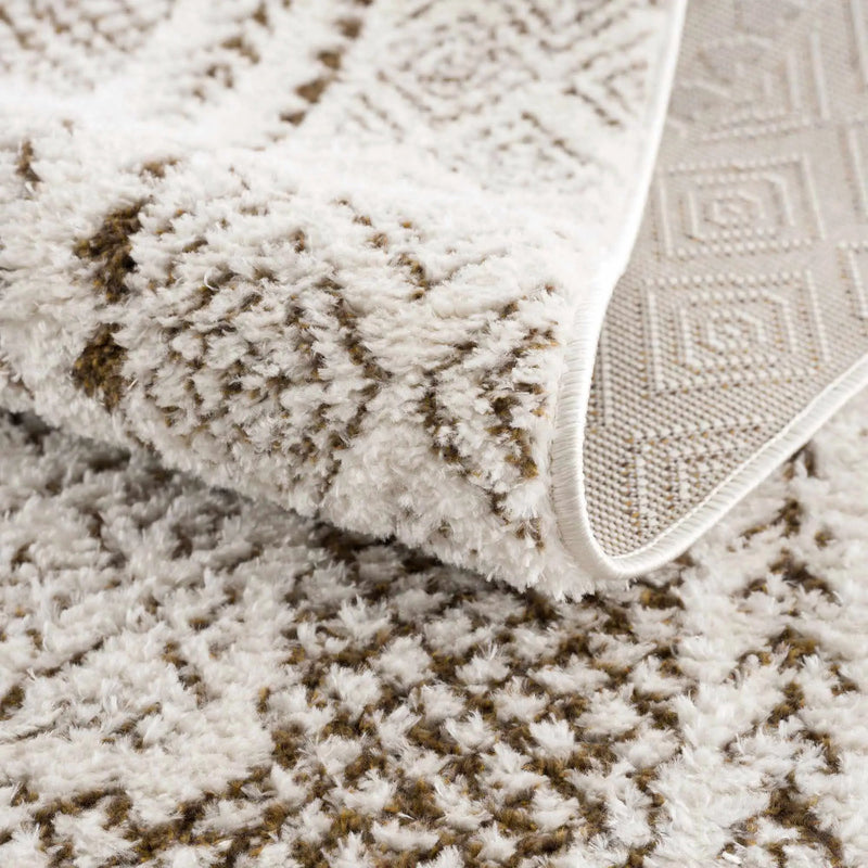 Julio Scandi Boho Area Rug - Brown by Boutique Rugs