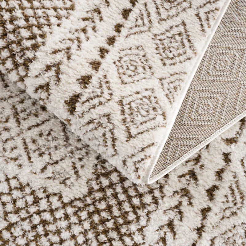 Julio Scandi Boho Area Rug - Brown by Boutique Rugs