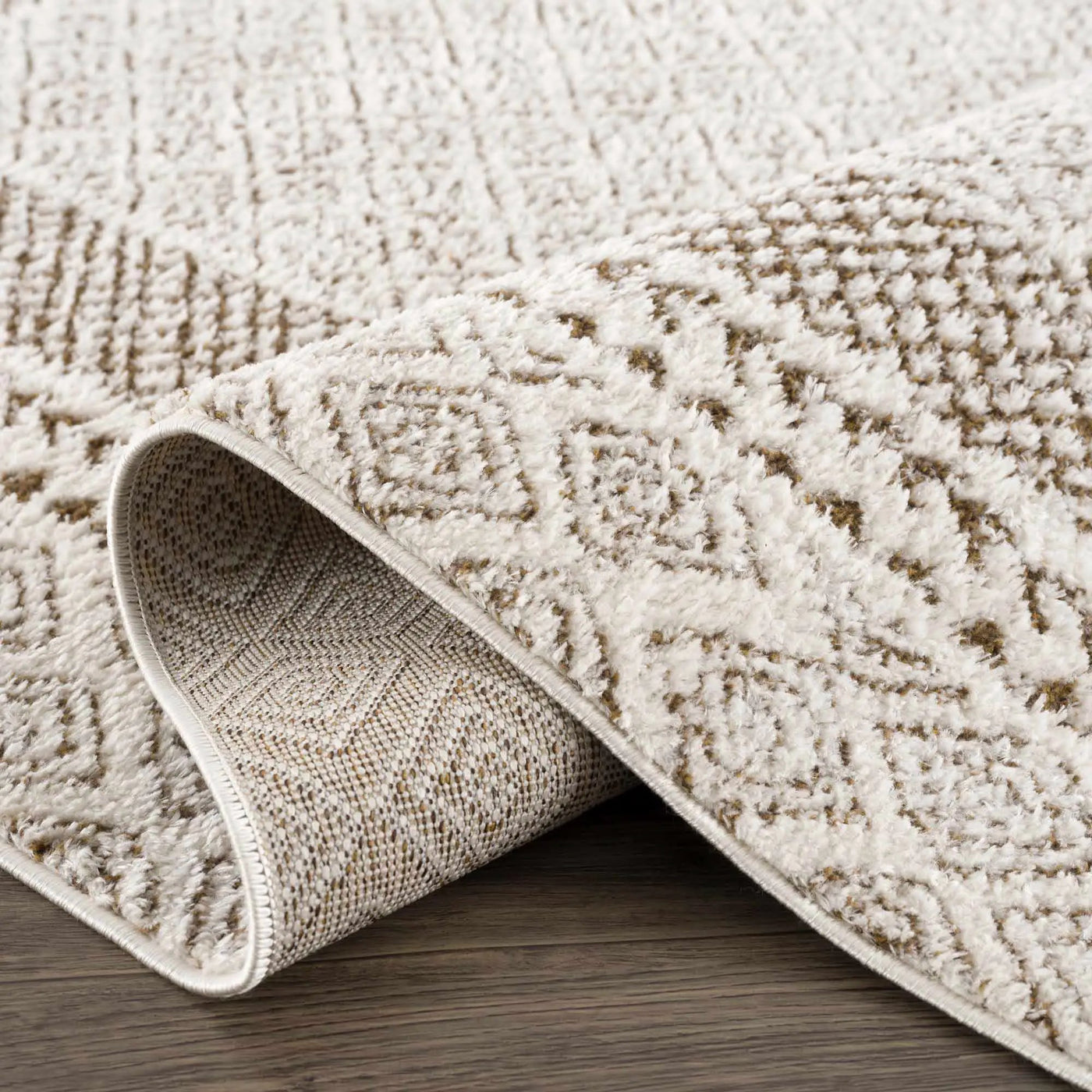 Julio Scandi Boho Area Rug - Brown by Boutique Rugs