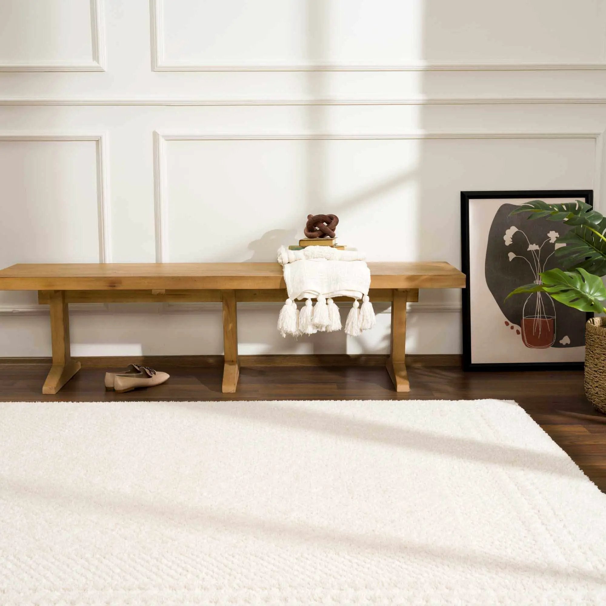 Julio Ivory Area Rug by Boutique Rugs