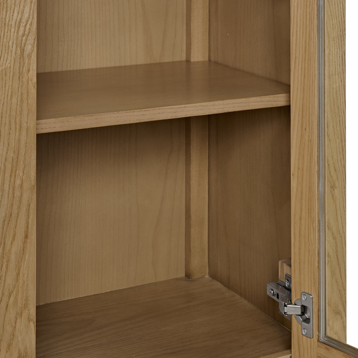 James Martin Breckenridge Linen Cabinet, Light Natural Oak, view 11