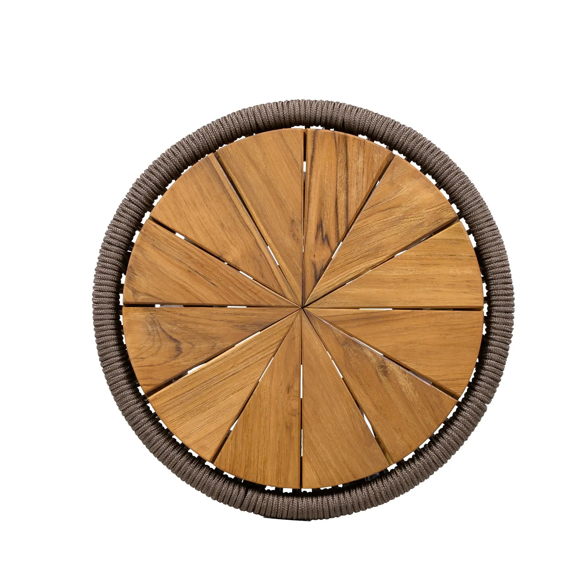 Outdoor Side Table, Dark by HouseOfZazla
