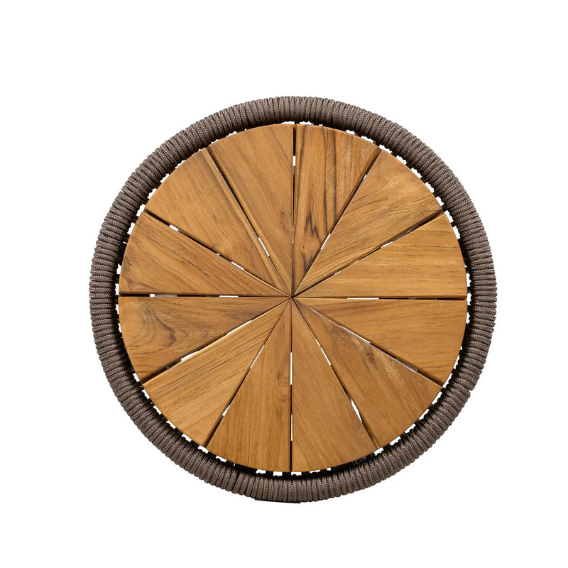 Outdoor Side Table, Dark by HouseOfZazla