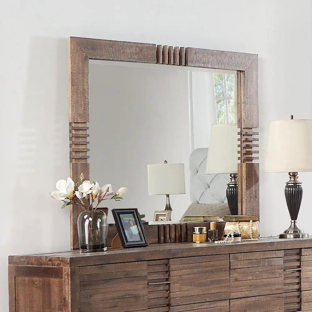 Andria - Mirror - Reclaimed Oak by Unique Piece Furniture