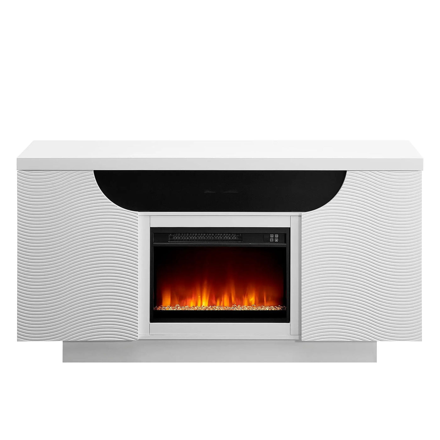 Alessia - Electric Fireplace With Multi Color LED And Flame Settings by Unique Piece Furniture