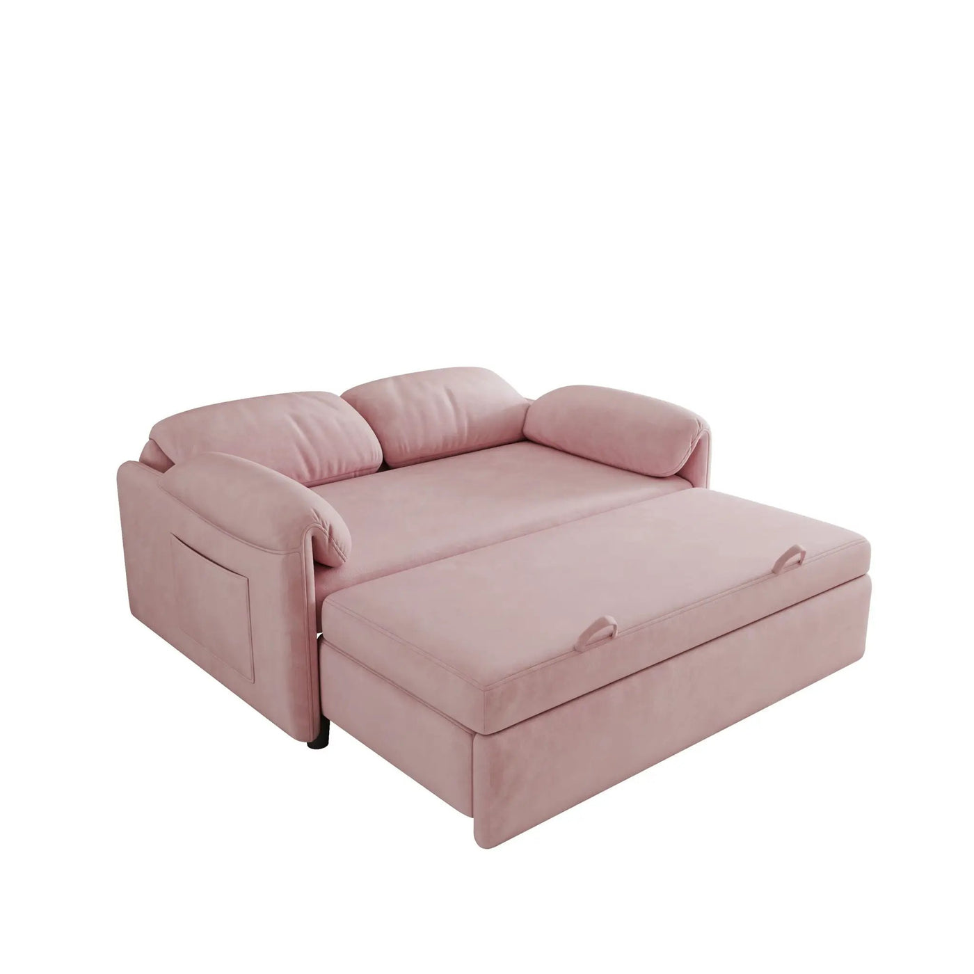 Sofa, Dual Purpose Lounge With Retractable Queen Size Bed by HouseOfZazla