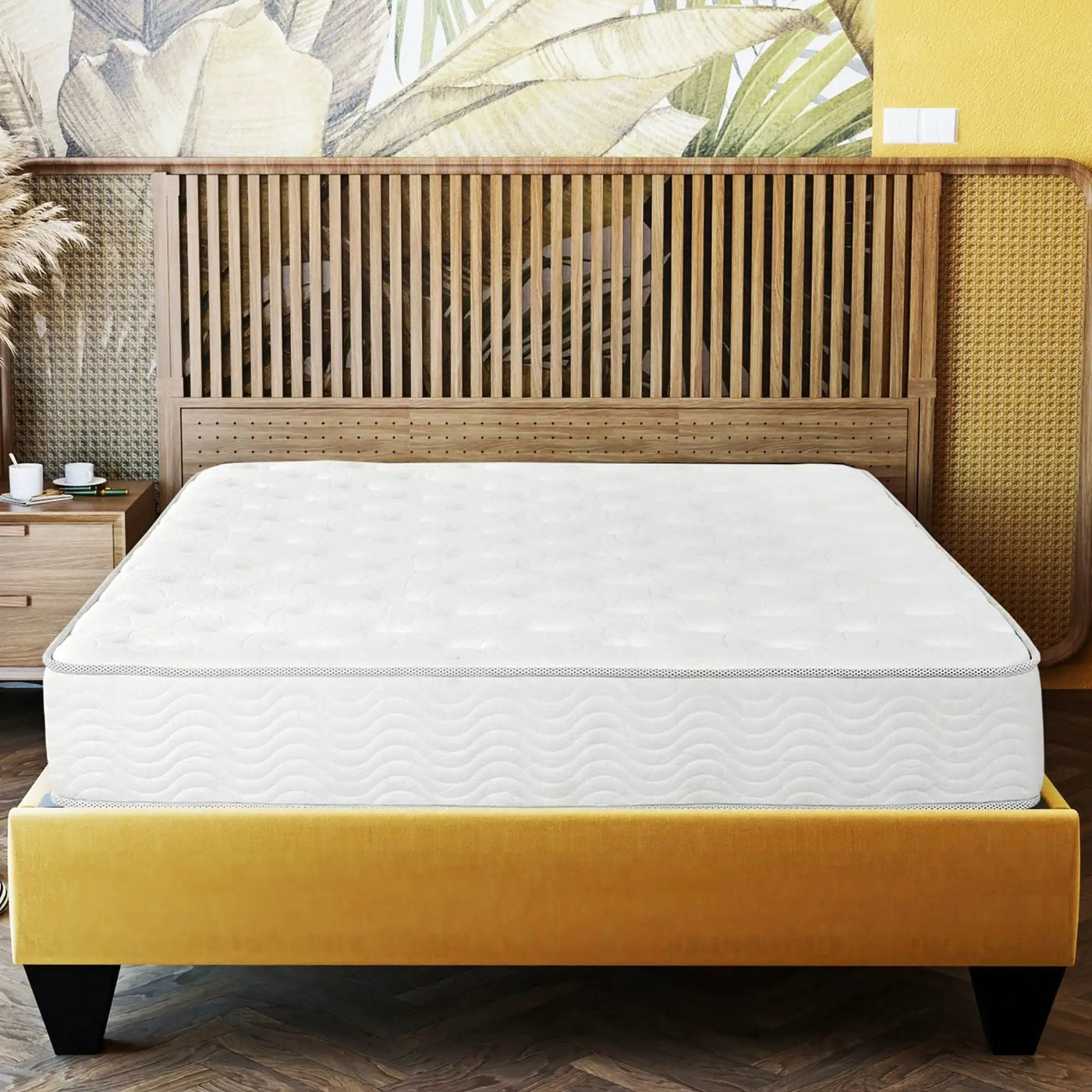 Premium 9" Medium Pocket Spring Mattress by HouseOfZazla