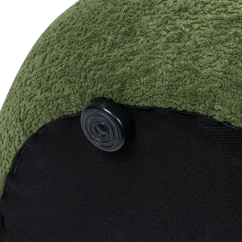 Nest - Low Round Upholstered Ottoman by HouseOfZazla