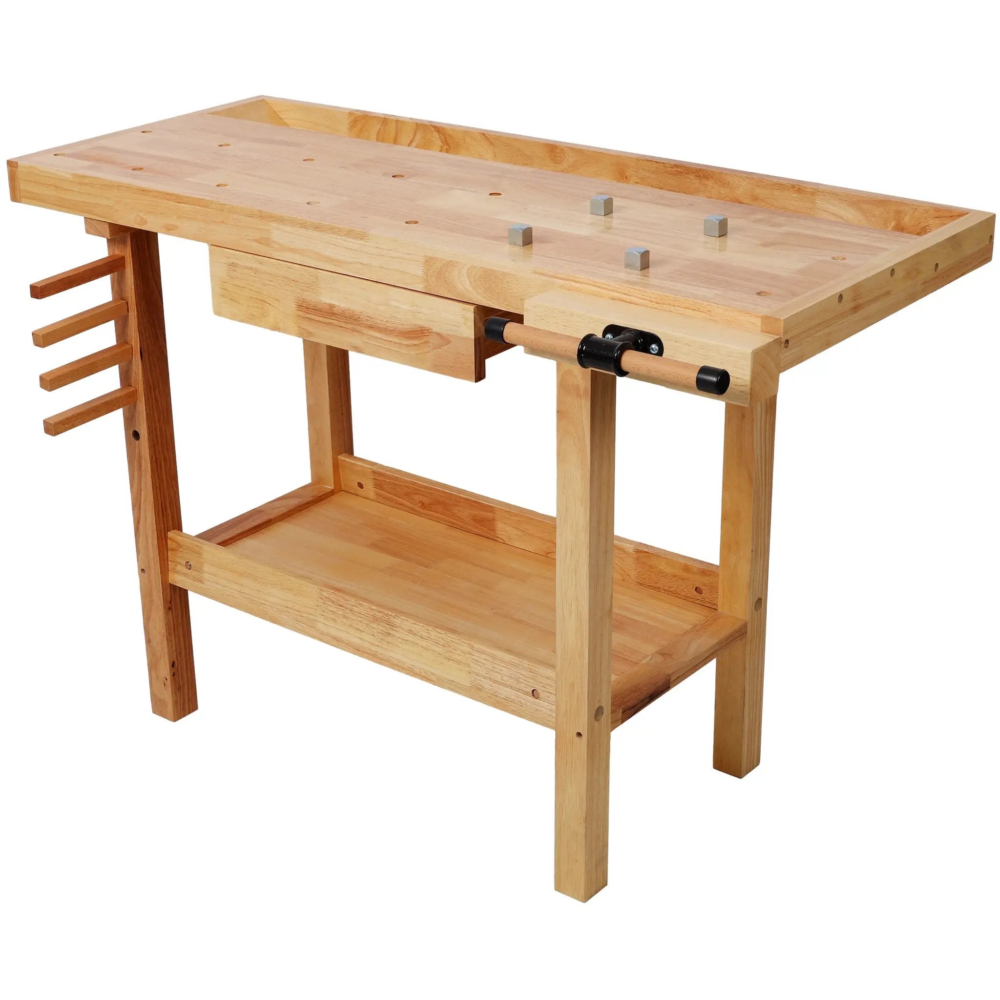 48" Heavy Duty Wood Workbench with Storage by HouseOfZazla