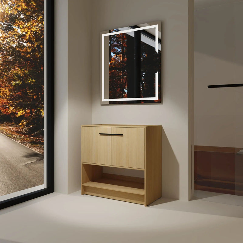 Modern Freestanding Bathroom Vanity With 2 Doors by Unique Piece Furniture