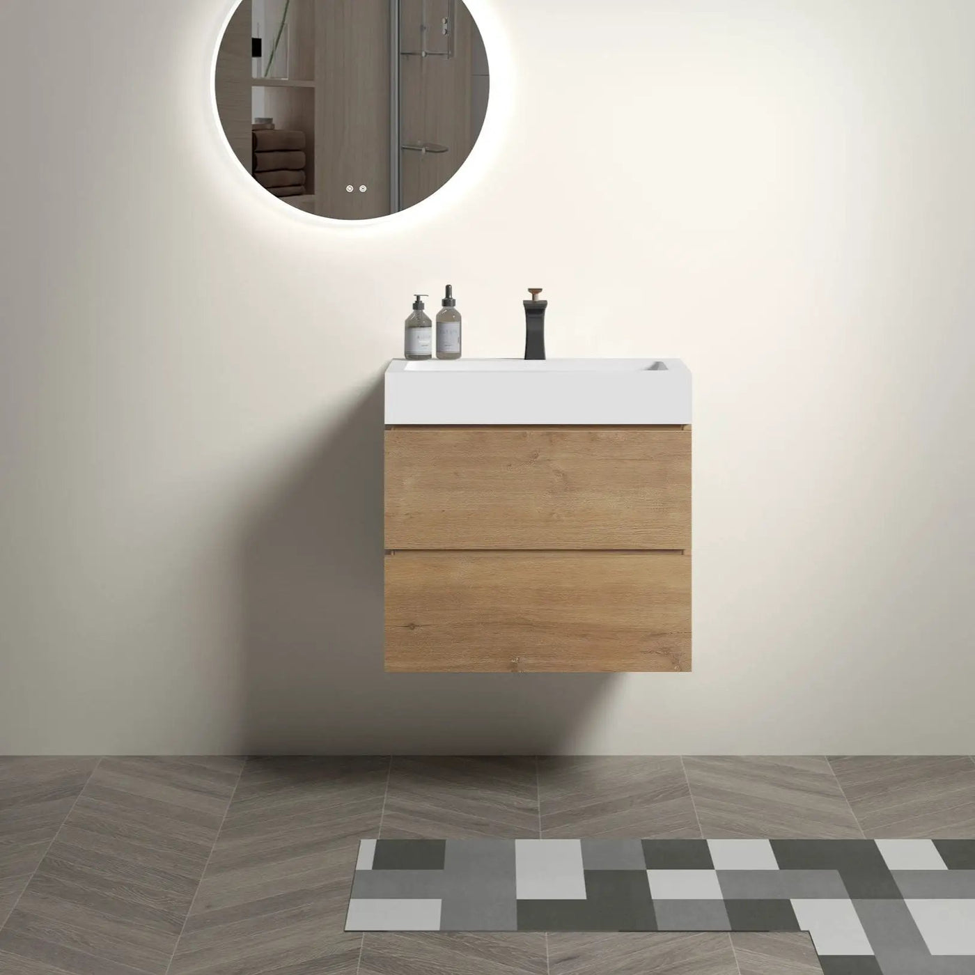 Alice Wall Mounted Bathroom Vanity with Sink by HouseOfZazla
