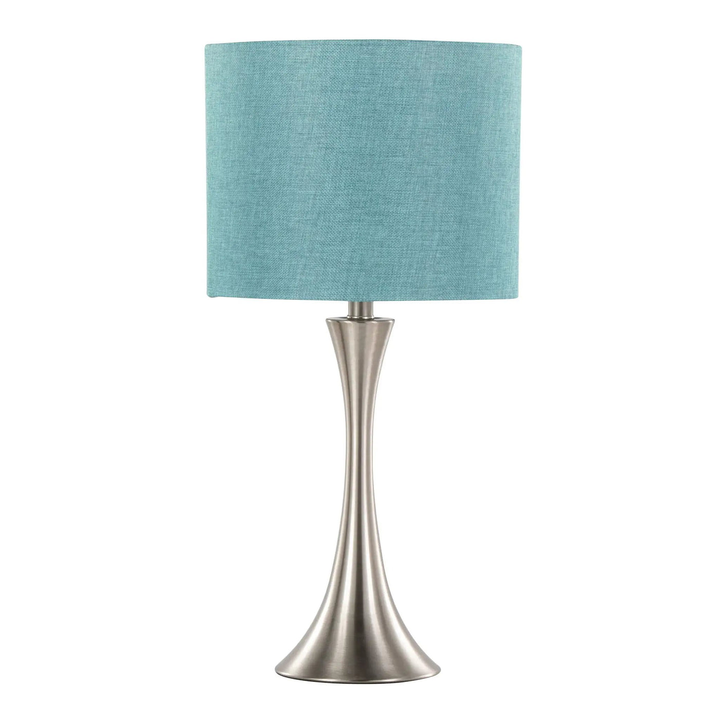 Lenuxe - Contemporary Semi Gloss Table Lamp (Set of 2) by HouseOfZazla