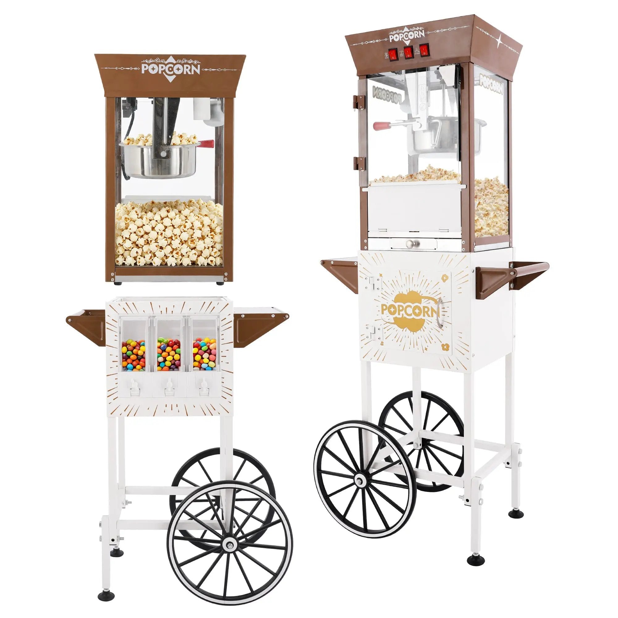 12oz Retro Popcorn Machine by HouseOfZazla
