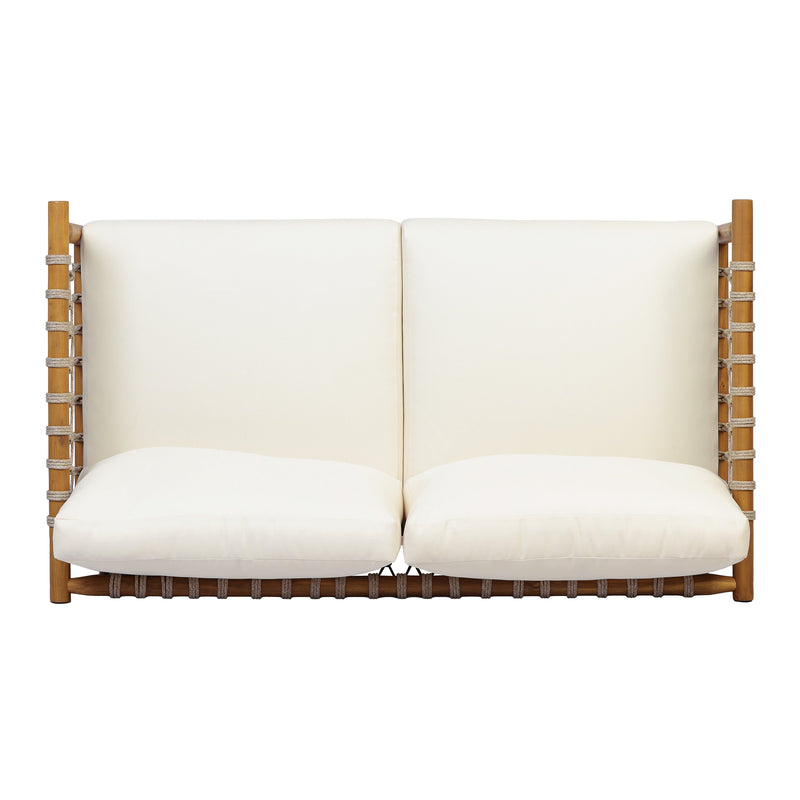 Teak Finish Acacia Wood Patio Seating, photo 10 of 10