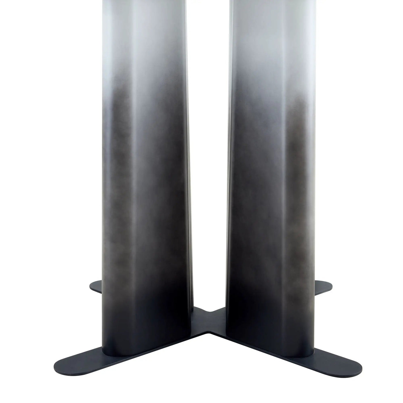 Round Dining Table With Cross Base, Modern Home Furniture by HouseOfZazla