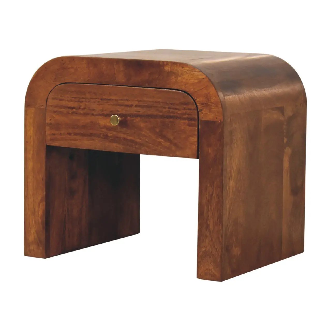 Mini Darcy - Nightstand With Curved Edges by Unique Piece Furniture