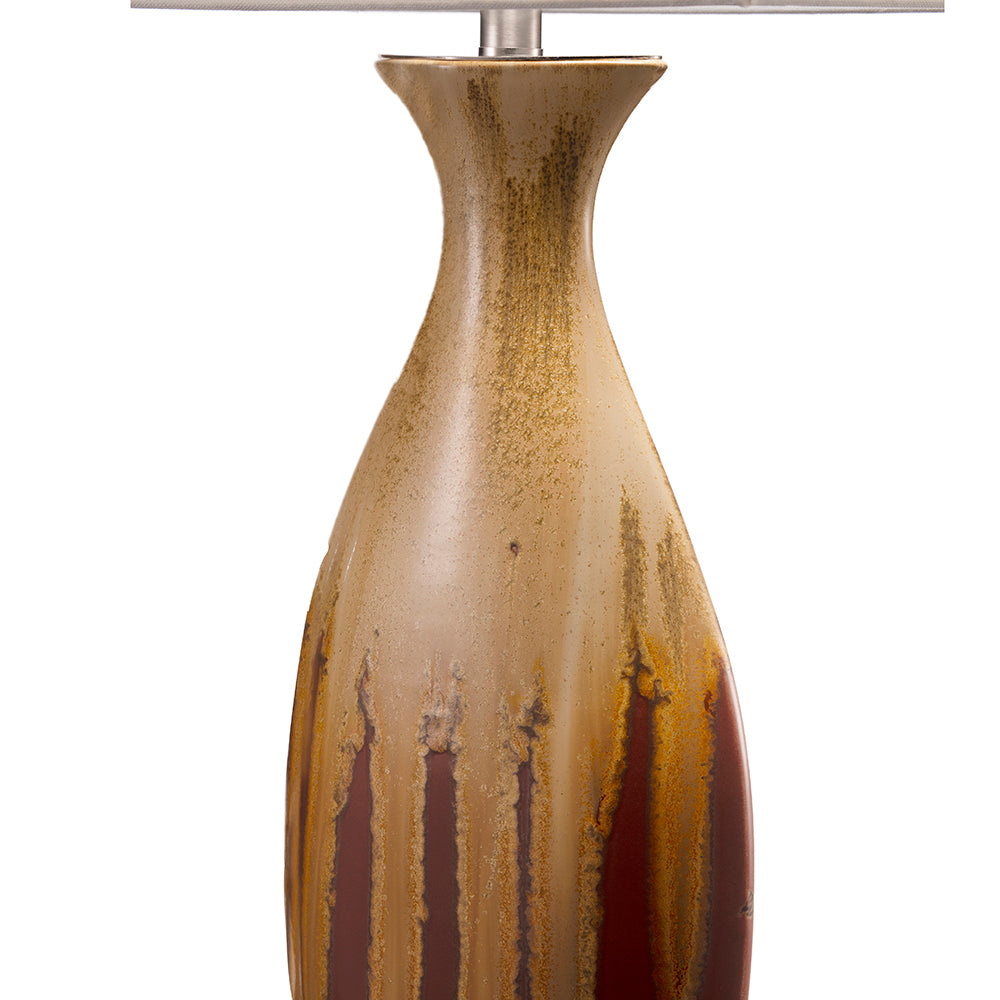 16x10.5x36 In Ceramic Table Lamp by HouseOfZazla