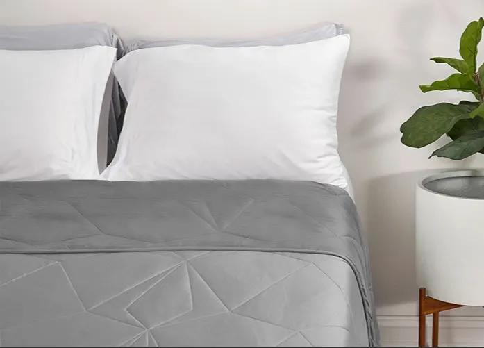 BedGear Cooling Blanket, Grey - King by HouseOfZazla
