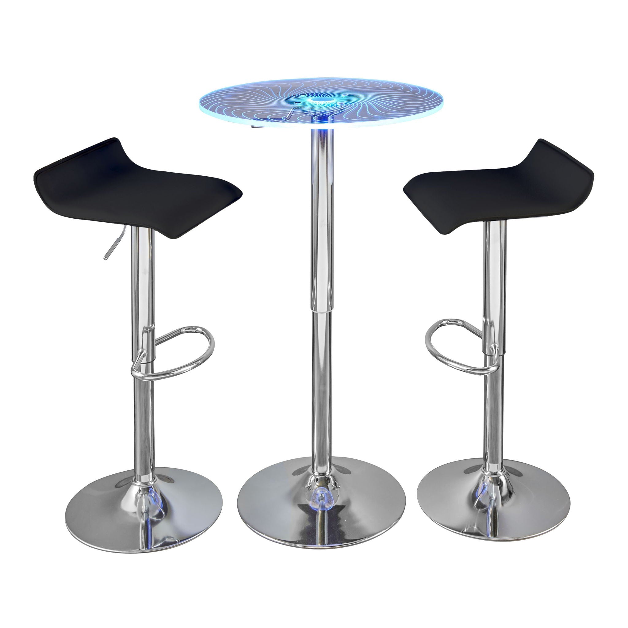 Spyra Ale - 3 Piece Contemporary Adjustable Bar With Up Set by HouseOfZazla