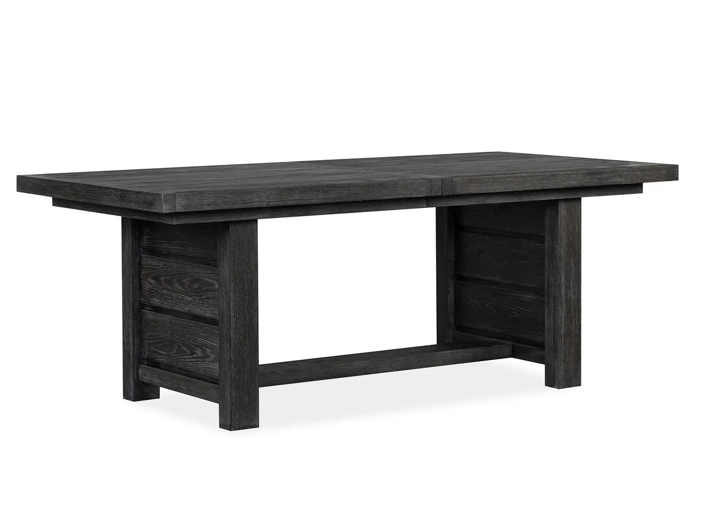Plum Creek - Extendable Trestle Dining Table by Unique Piece Furniture
