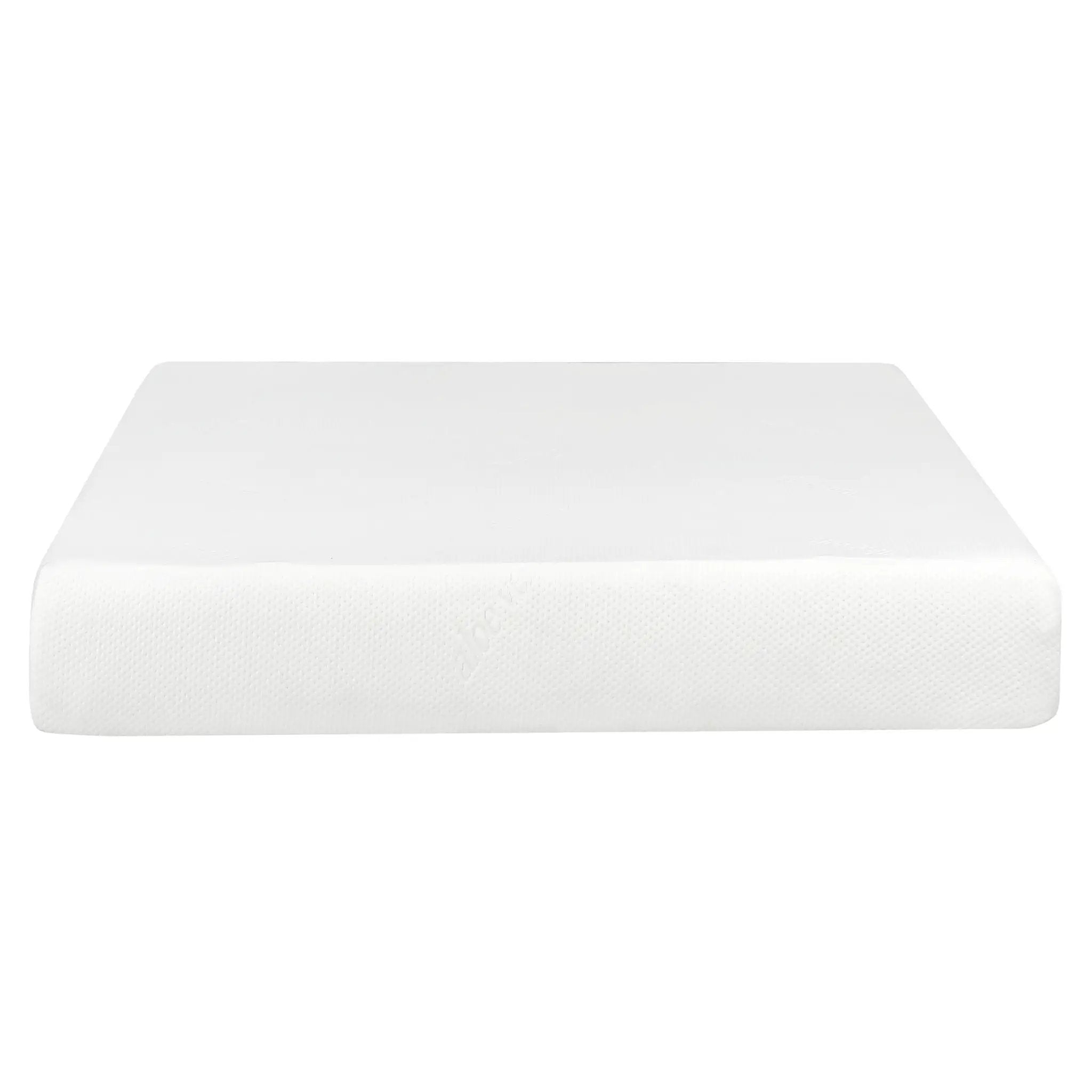 10" Plush Gel Memory Foam Mattress Bed With Cooling Technology, Aloe Vera Cover by HouseOfZazla