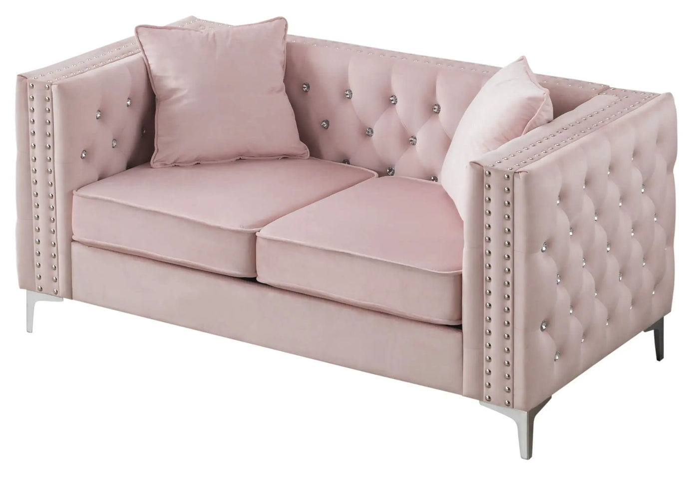 Elegant Track Arm Loveseat by HouseOfZazla
