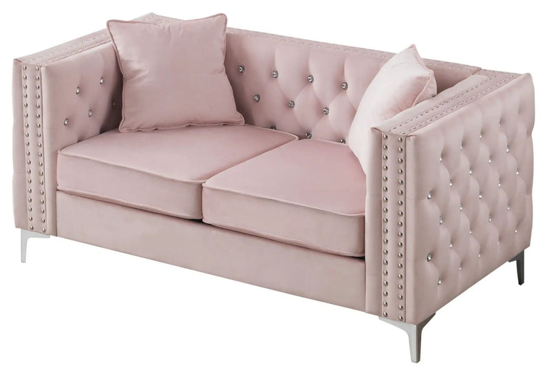 Elegant Track Arm Loveseat by HouseOfZazla